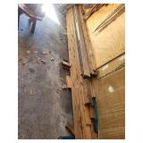 Pine Lumber Assortment - Long Planks & Trim, Mixed Widths, 8-12 ft