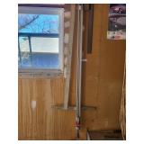 EXACT Sliding Track Saw Guide with Red Clamps - Aluminum Rail System