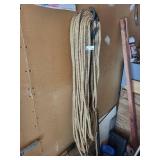 11G Manila Rope Bundle - Natural Fiber Twisted Rope With Blue Tracer