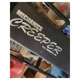 RL Products Mechanics Creeper - Black Wheel-On Underbody Creeper