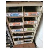 Servalite Metal Parts Cabinet with Small Drawers - Hardware Organizer for Workshop