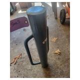 Blue Steel Cylinder with Dual U-Handles - 50 lb