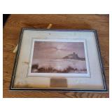 Macalester Lodge 290 & Minnesota Lodge 4259 Commemorative Framed Masonic Print (1901)