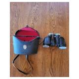 Sabre 7x35 Wide-Angle Binoculars - Leather Case