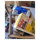 Polyfilla Filler 4 kg - Frost King Silicone Weatherseal Tape - Duct Insulation - Cleaning Towels