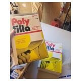 Polyfilla Filler 4 kg - Frost King Silicone Weatherseal Tape - Duct Insulation - Cleaning Towels