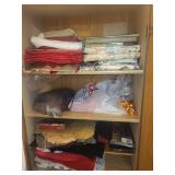 Spring Garden Table Linens - Floral Tablecloths & Holiday Time Chair Skirt