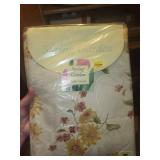 Spring Garden Table Linens - Floral Tablecloths & Holiday Time Chair Skirt