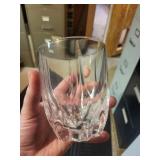 Mikasa Morning Sun Crystal Candle Holders & Coasters - 5 Inch (12.5 cm) Boxed Set