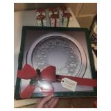 Christmas Story Spruce Oval Canape Plate SA 272/349 - 17 1/4" / 44 cm