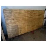 Tongue & Groove Plywood Sheathing Panels Lot of 5 Approx 4x8 Good