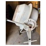 Tool Shop 3-1/2 CBF Cement Mixer Model 244-8877 Portable 1/2 HP