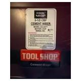 Tool Shop 3-1/2 CBF Cement Mixer Model 244-8877 Portable 1/2 HP