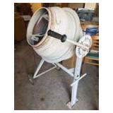 Tool Shop 3-1/2 CBF Cement Mixer Model 244-8877 Portable 1/2 HP