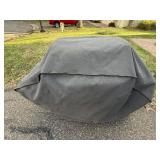 Weber Genesis 3-Burner Gas Grill w/ Side Burner & Cover Used