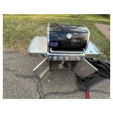 Weber Genesis 3-Burner Gas Grill w/ Side Burner & Cover Used