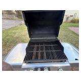 Weber Genesis 3-Burner Gas Grill w/ Side Burner & Cover Used