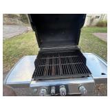 Weber Genesis 3-Burner Gas Grill w/ Side Burner & Cover Used