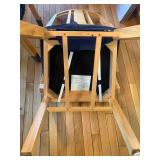 Contemporary Wood Dining Table & 6 Chairs Set Light Finish Good