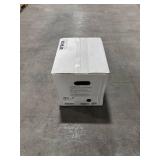 Pinoir Bathroom Sink Shroud in White