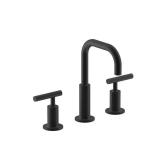 Purist 8-in Widespread Faucet, Matte Black