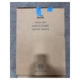 Elongated Soft Close Plastic Toilet Seat White