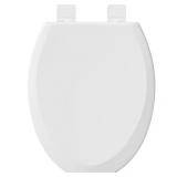 Elongated Closed Front Toilet Seat with Cover