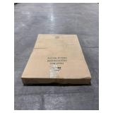 Elongated Soft Close Plastic Toilet Seat White