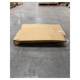 Elongated Open Front Toilet Seat, White