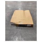 Elongated Open Front Toilet Seat, White