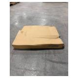 Elongated Open Front Toilet Seat, White