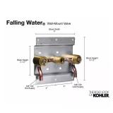 Falling Water 5/8" 2-Handle Ceramic Valve