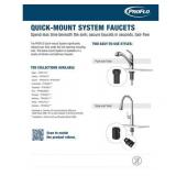 Proflo 1.2 GPM Single Hole Faucet - Nickel