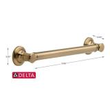 Delta Traditional 18-in Champagne Bronze Bar