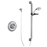 Delta Commercial 1-Handle 2-Spray Tub/Shower Chrom