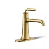 Tone-Handle Faucet, 1.2 GPM, Vibrant Brass