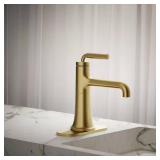 Tone-Handle Faucet, 1.2 GPM, Vibrant Brass