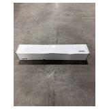 Square 18-in Grab Bar in Brushed Nickel