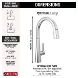 Monrovia Pull-Down Kitchen Faucet