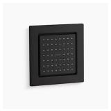 KOHLER Matte Black Shower Jet