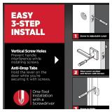 Kwikset Halifax Interior Privacy Door Handle