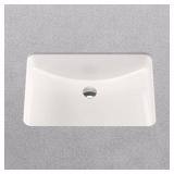 PROFLO Vitreous China Undermount Sink