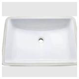 PROFLO Vitreous China Undermount Sink