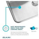 Elkay Lustertone Undermount Sink 16x18.5