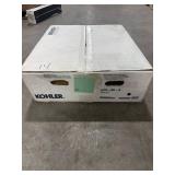 KOHLER Riverby 25x22 White Cast Iron Sink