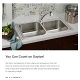 Elkay Dayton 33-In. Drop-In Sink Only