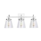 Jayne 24" Chrome 3-Light Vanity