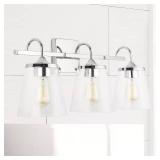 Jayne 24" Chrome 3-Light Vanity