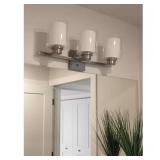 Oslo 3-Light Brushed Nickel Vanity Light
