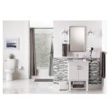 Moen Voss 24-in Brushed Nickel Towel Bar